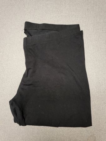 Schwarze Knie Lange Hose