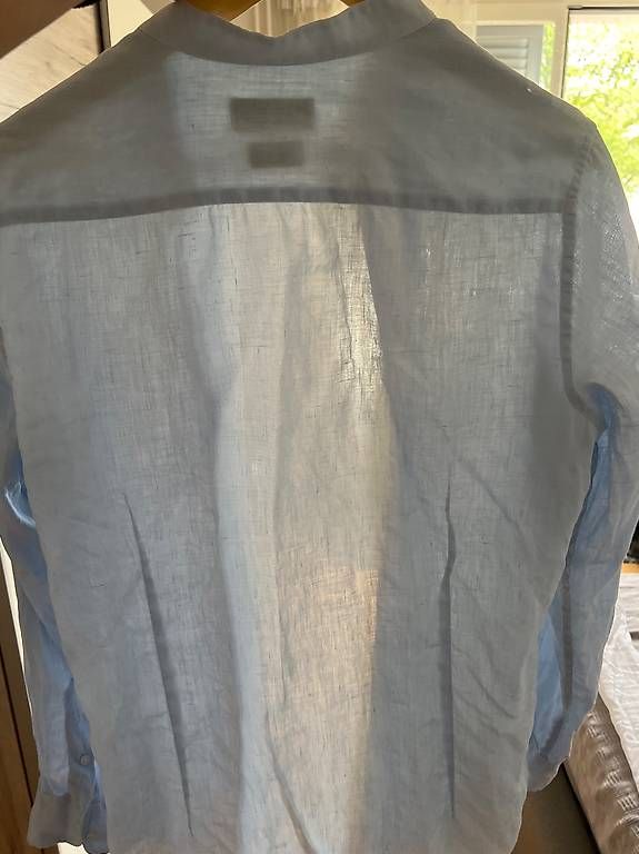 Hemden: Hemd Massimo Dutti 100% Linen hell blau Größe M – Gebraucht aus Zürich von sok_p7zx 2