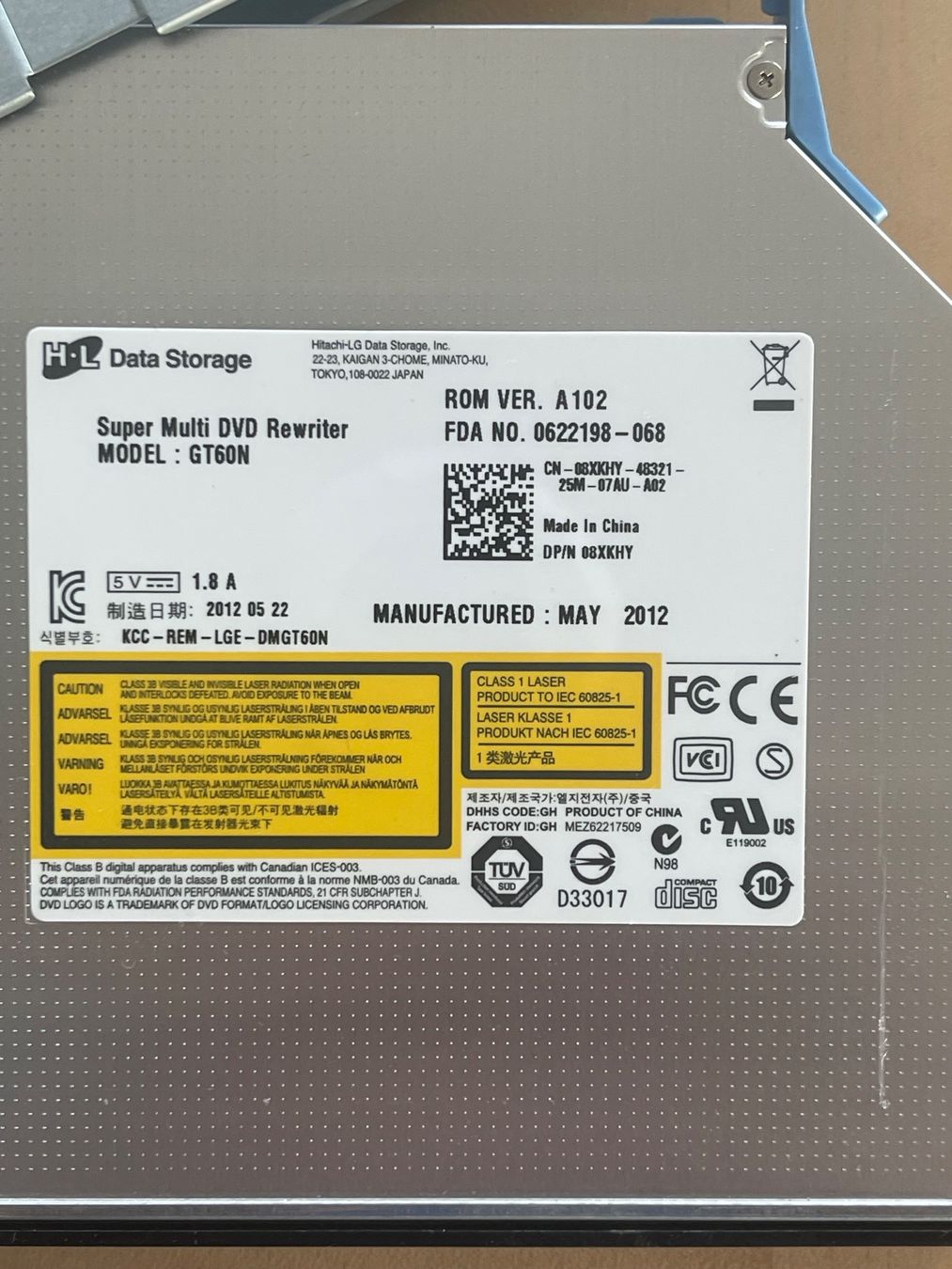 Dell PC: Dell DVD und HD Halterung – Usato da Wängi venduto da Bmo 2