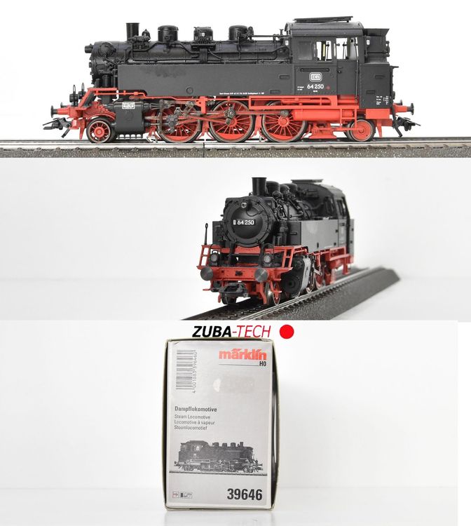 Märklin 39646 Dampflok BR 64 DB H0 WS Digital mit OVP (Gebraucht) in ...