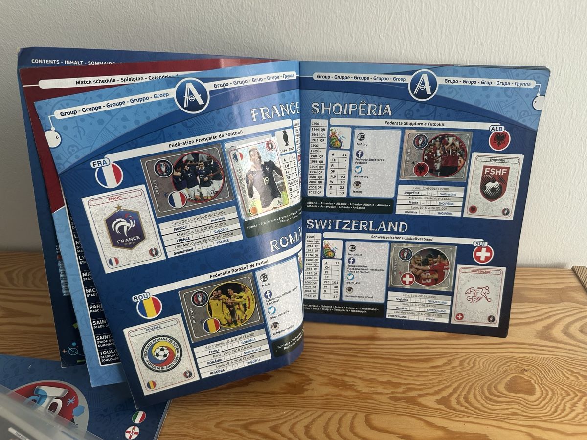 Panini Alben: Panini Sammelhefte - Euro 2016 – Gebraucht aus Koblenz von Joshua_M 6
