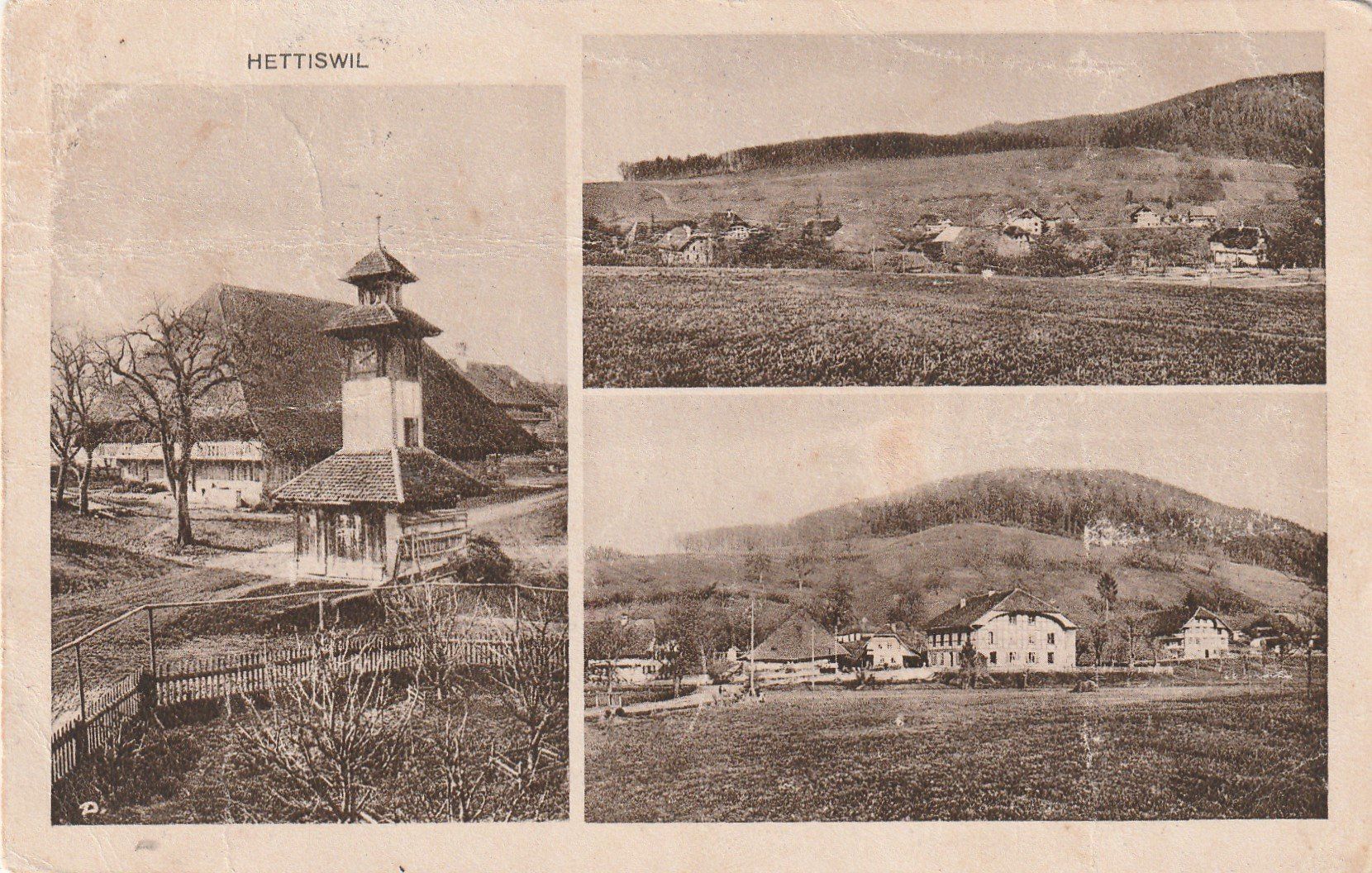Cartoline postali: BE-Hettiswil -Karte gelaufen – Usato da uttwil venduto da Koehlerfred