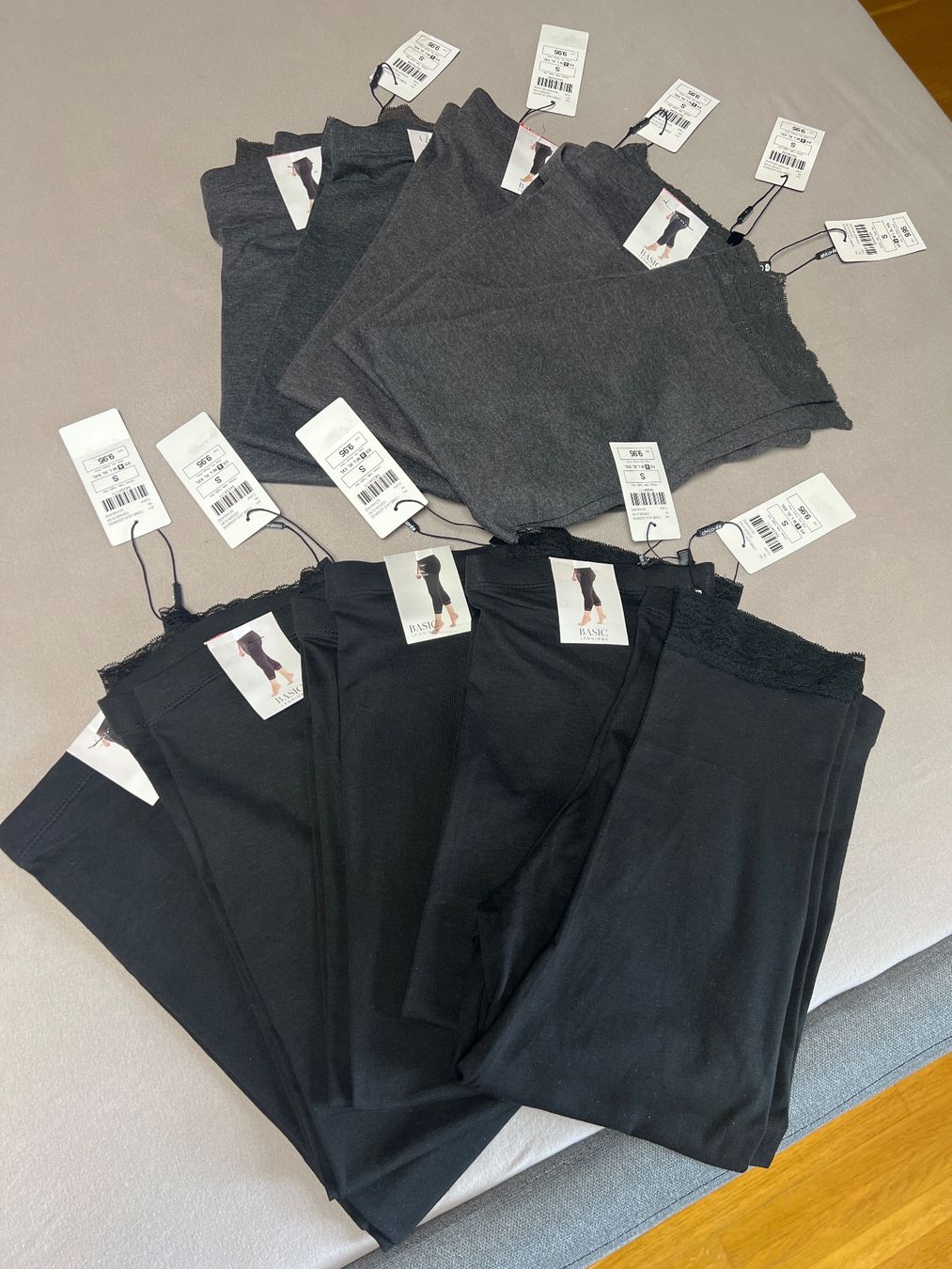 Strümpfe & Strumpfhosen: 10 LEGGINGS BASIC 3/4 LACE CHICORÉE GR S – Neu (gemäss Beschreibung) aus Birr von WalkyriaM
