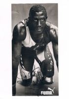 Linford Christie Autogramm signiert Magazinbild 14x28cm