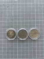 1Franken Silbermünzen Set , 3stk.