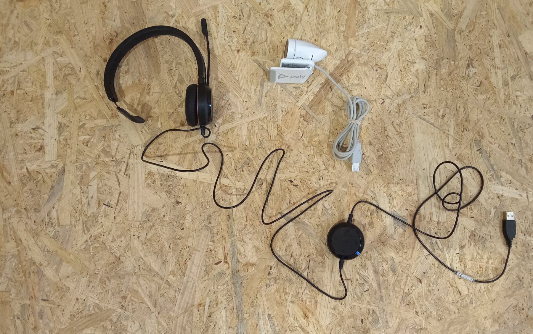 Jabra Webcam: Poly P5 Webcam mit Jabra Headset – Usato da Mollis venduto da gar_wqz5