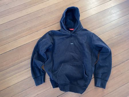 Supreme Hoodie schwarz Grösse XL 