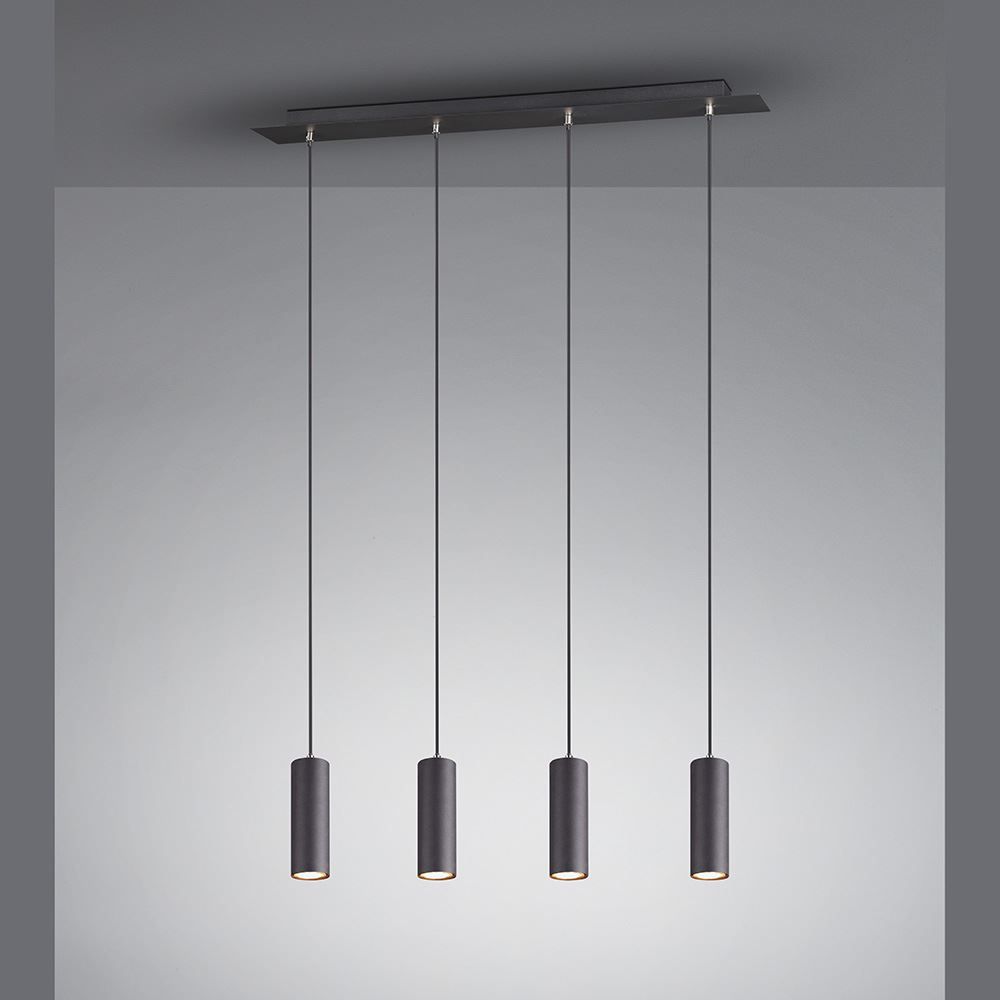 Kronleuchter & Deckenlampen: Pendelleuchte, Schwarz, 75 cm x 9 cm – Neu (gemäss Beschreibung) aus Kreuzlingen von Smart-Light