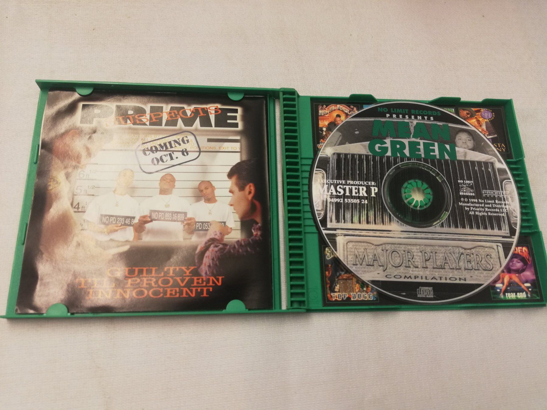 CD: MEAN GREEN - MAJPR PLAYERS COMPILATION – Usato da Bern venduto da Vinylsound.ch 2