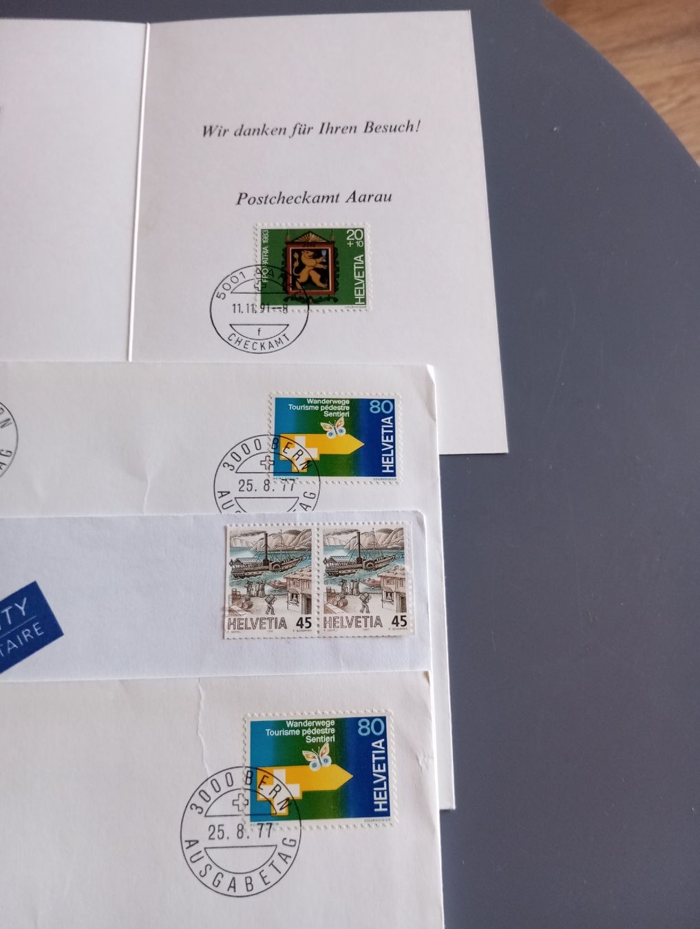 Tutti i francobolli: Briefmarken Sammlung Schweiz Ersttagsbriefe – Nuovo (secondo la descrizione) da Dörflingen venduto da kke_6d8r 1