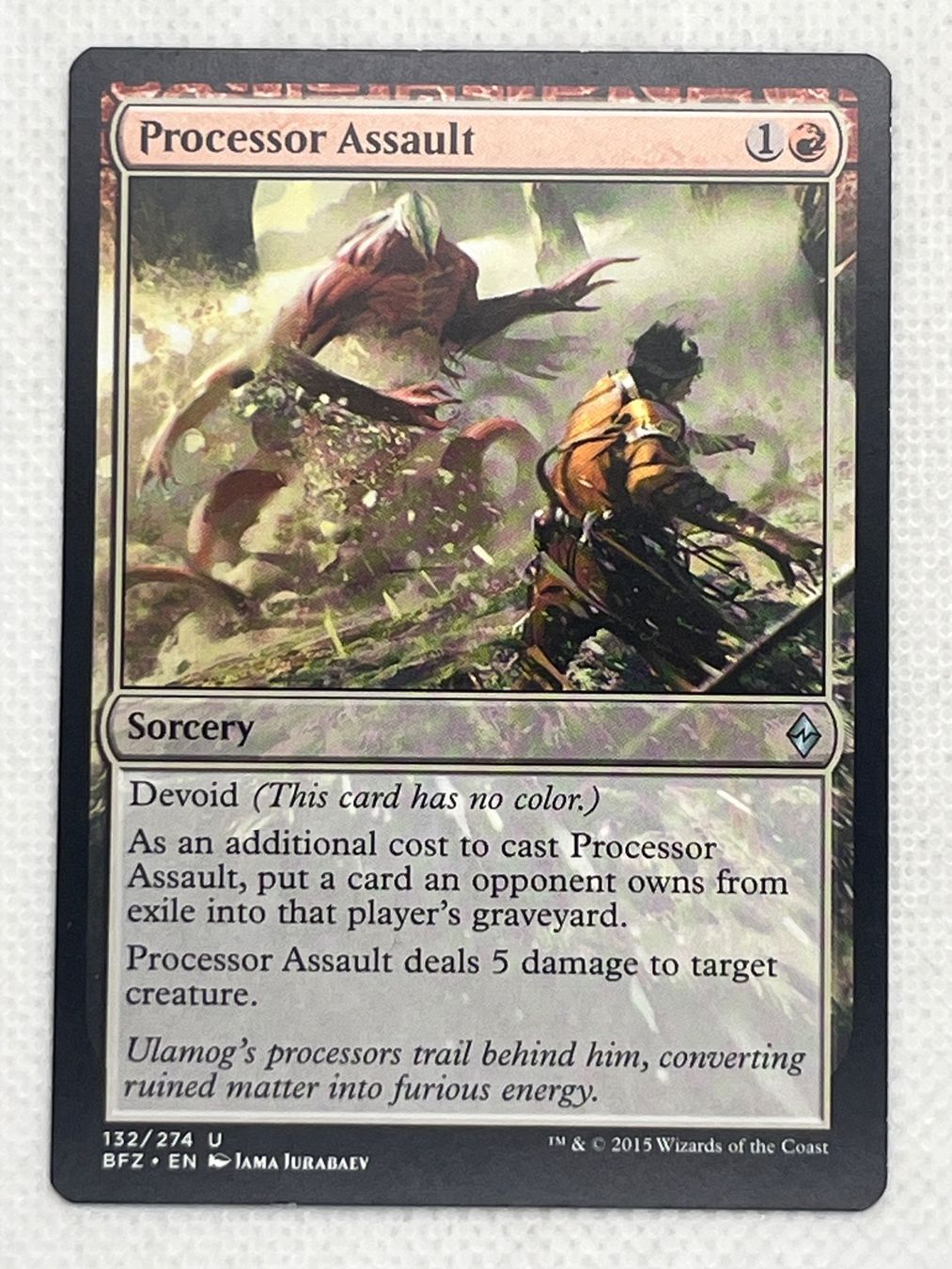 Magic The Gathering Cartes à collectionner: MTG Processor Assault BFZ 132 Englisch Uncommon – D'occasion à Hinterkappelen par Kim1992