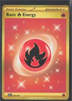 POKÉMON / Fire Energy / Obsidian Flames / Gold 🇺🇸