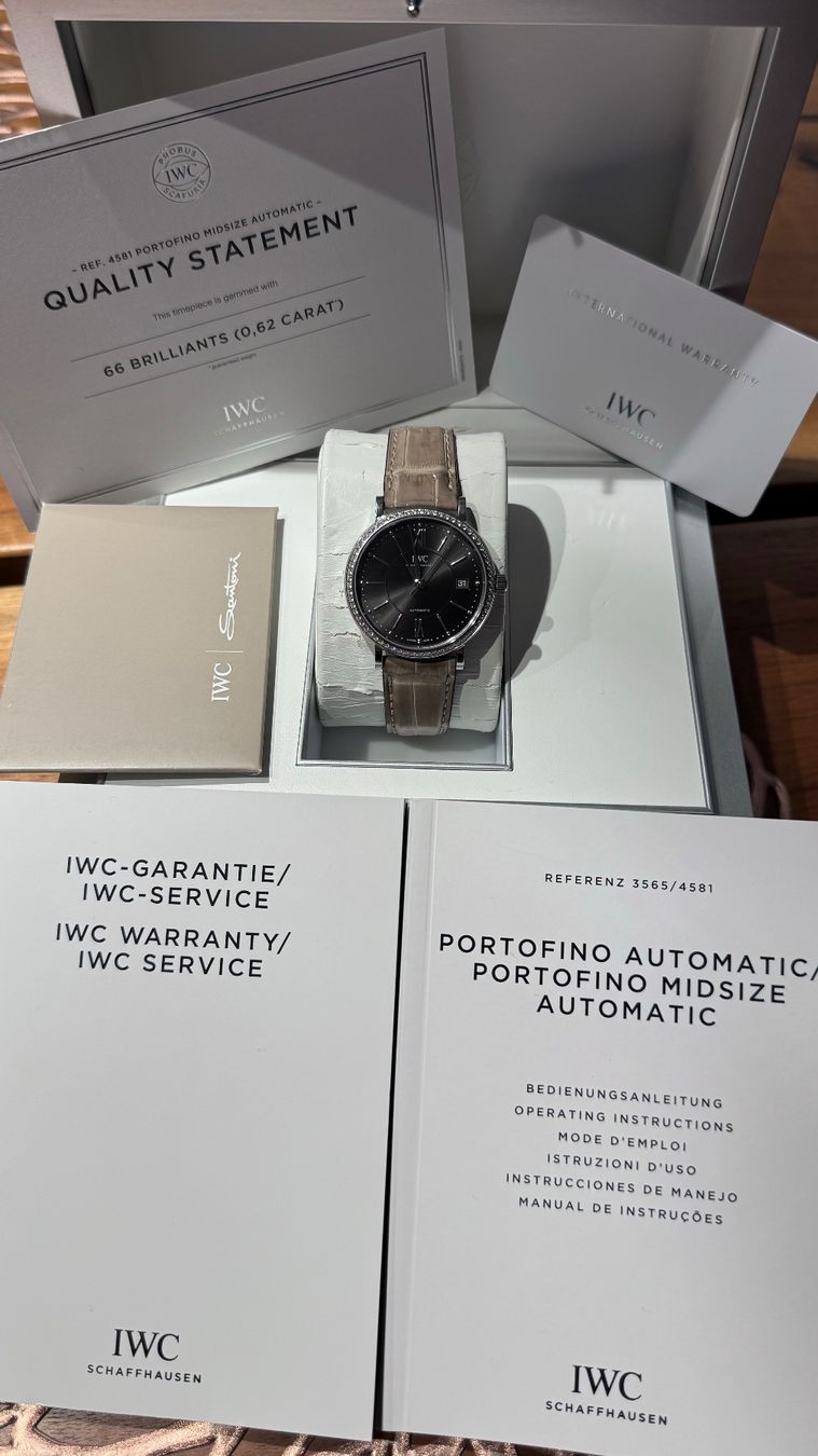 IWC Orologi: IWC PORTOFINO AUTOMATIC 37 – Nuovo (secondo la descrizione) da Uhwiesen venduto da Thom 7