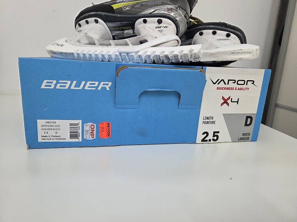 Bauer Pattini da ghiaccio: Bauer Vapor X4 Gr.35.5 (2.5D) – Usato da Vaglio venduto da jea_6m7b 1