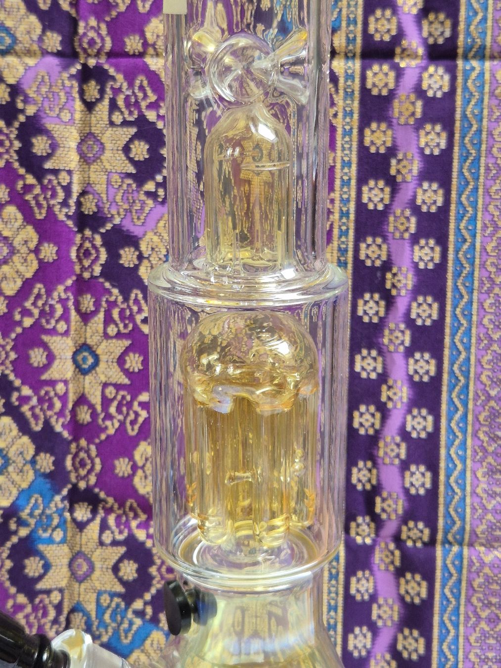 Narghilé: Glas Bong mit Diffusor - neuwertig - 50cm hoch! – Nuovo e nell'imballaggio originale da Höfen b. Thun venduto da enr_7xsd 1