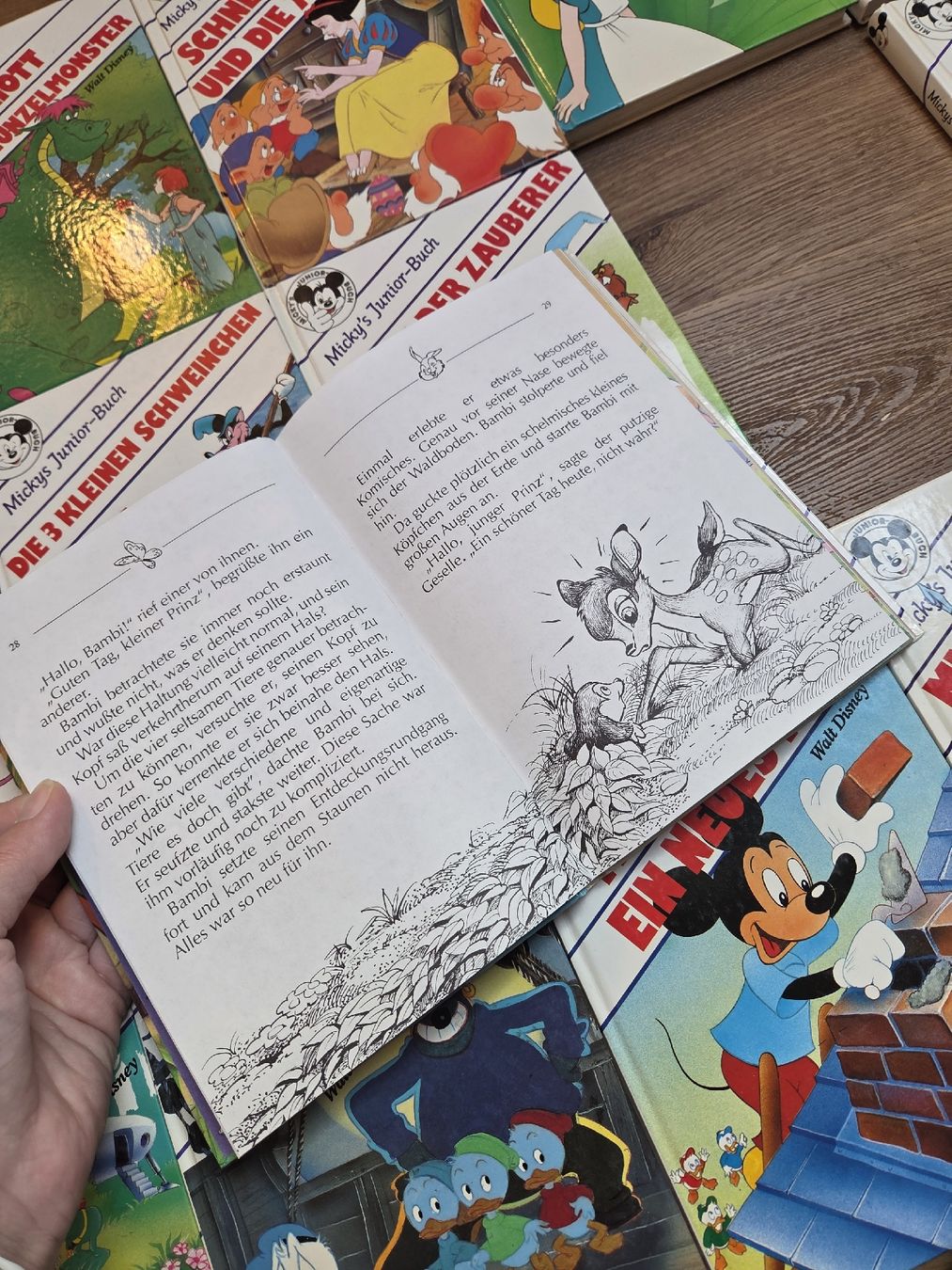 Libri: Micky's Junior Buch - 18. verschiedene Bücher – Nuovo (secondo la descrizione) da Waltenschwil venduto da Hotzolino 6