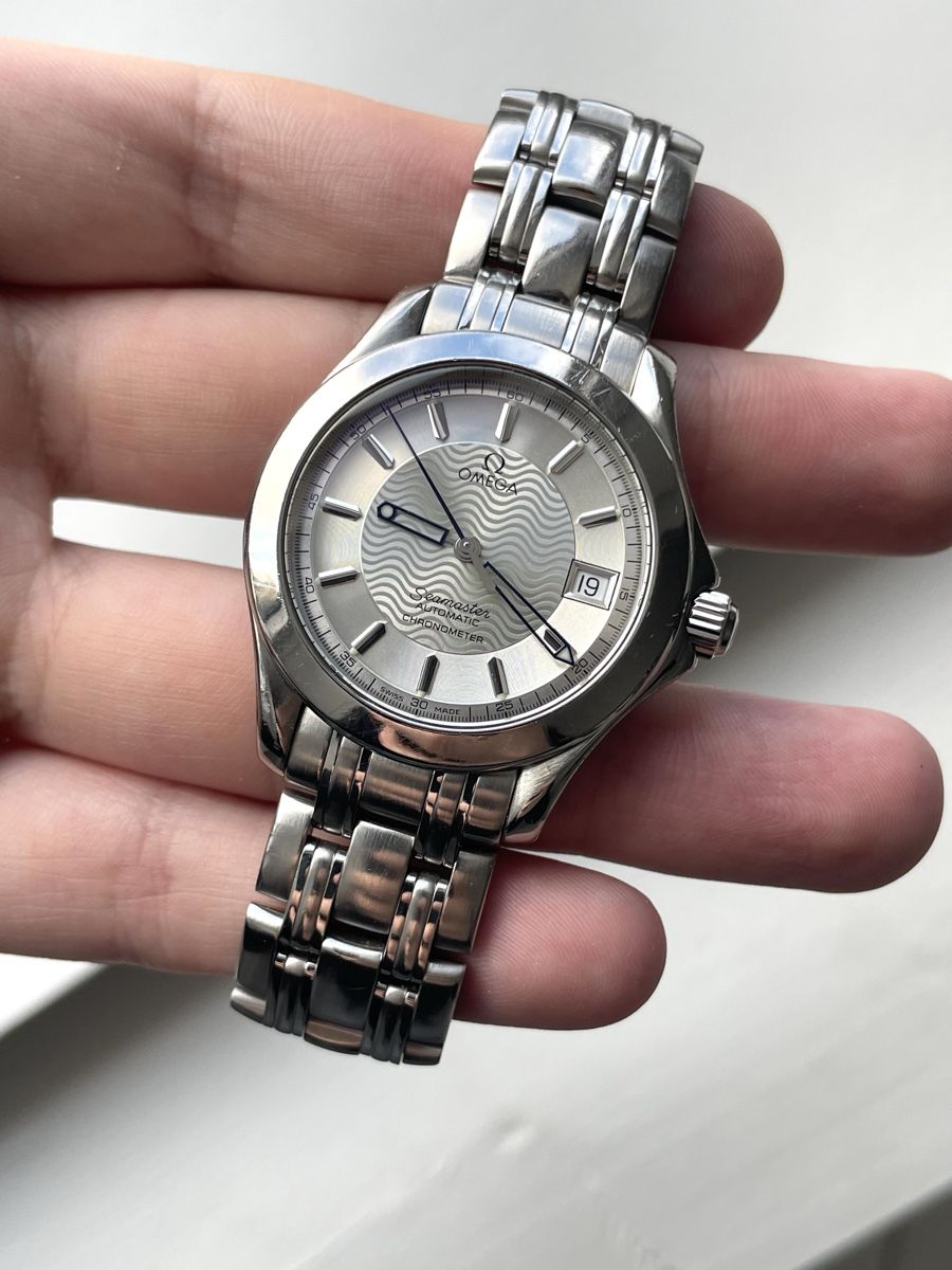 Omega Orologi: Omega Seamaster Automatik 36mm Midsize Läuft – Usato da Uster venduto da AlabasterOne 2