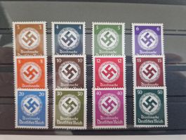 Deutsches Reich Hakenkreuz Set Briefmarken postfrisch
