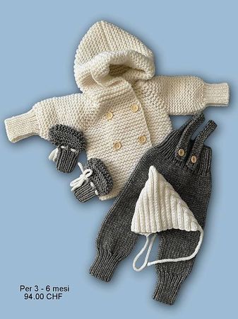 Costumi lavorati a maglia per bambini