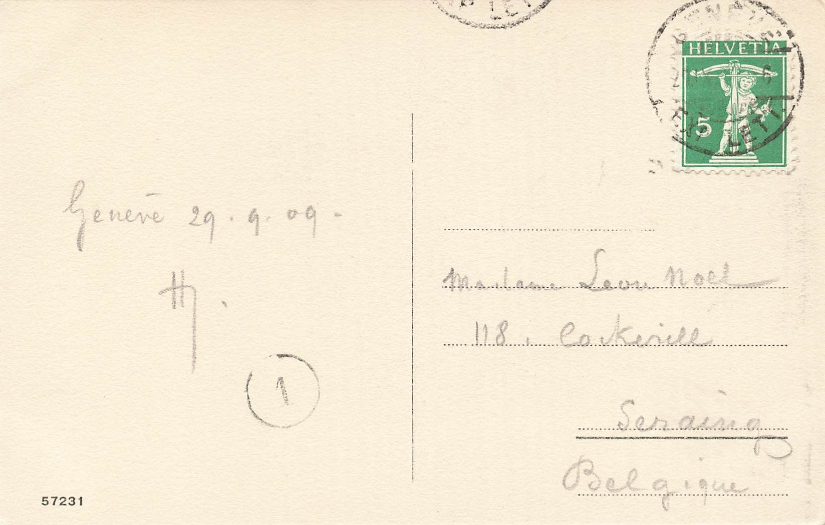 Ansichtskarten: Geneve – Gebraucht aus Biasca von Blenio71 1