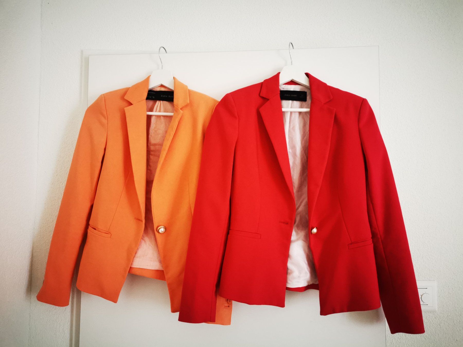 Zara Completi & Tailleur: Blaser Zara, Grösse XS, Lachs Farbe – Usato da Niedergösgen venduto da lil_s6k8 4