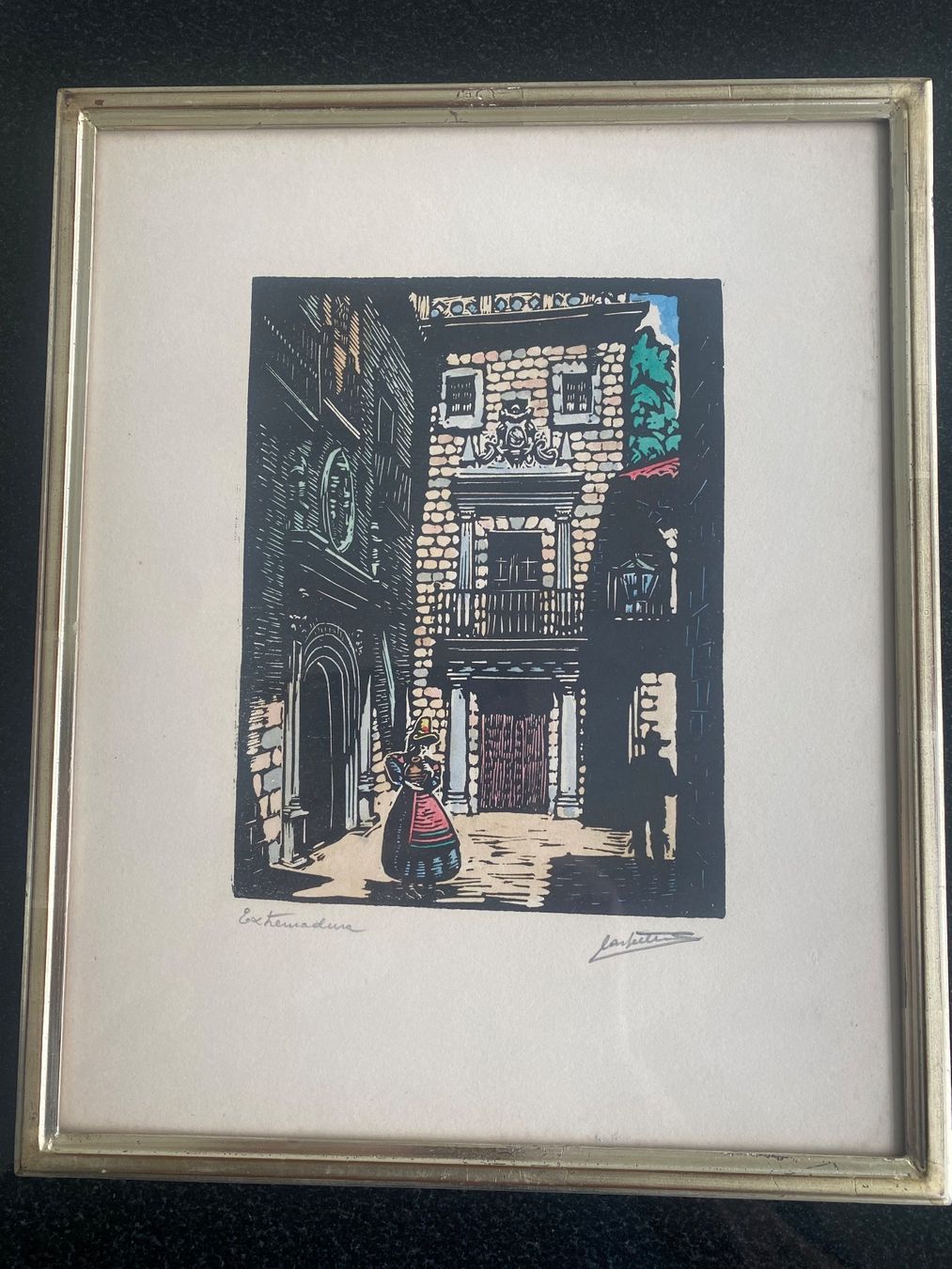 Grafica & Litografie: Juan Castells Marti, 1906 - 1995 Spanien – Usato da Buochs venduto da Chreschte2 4