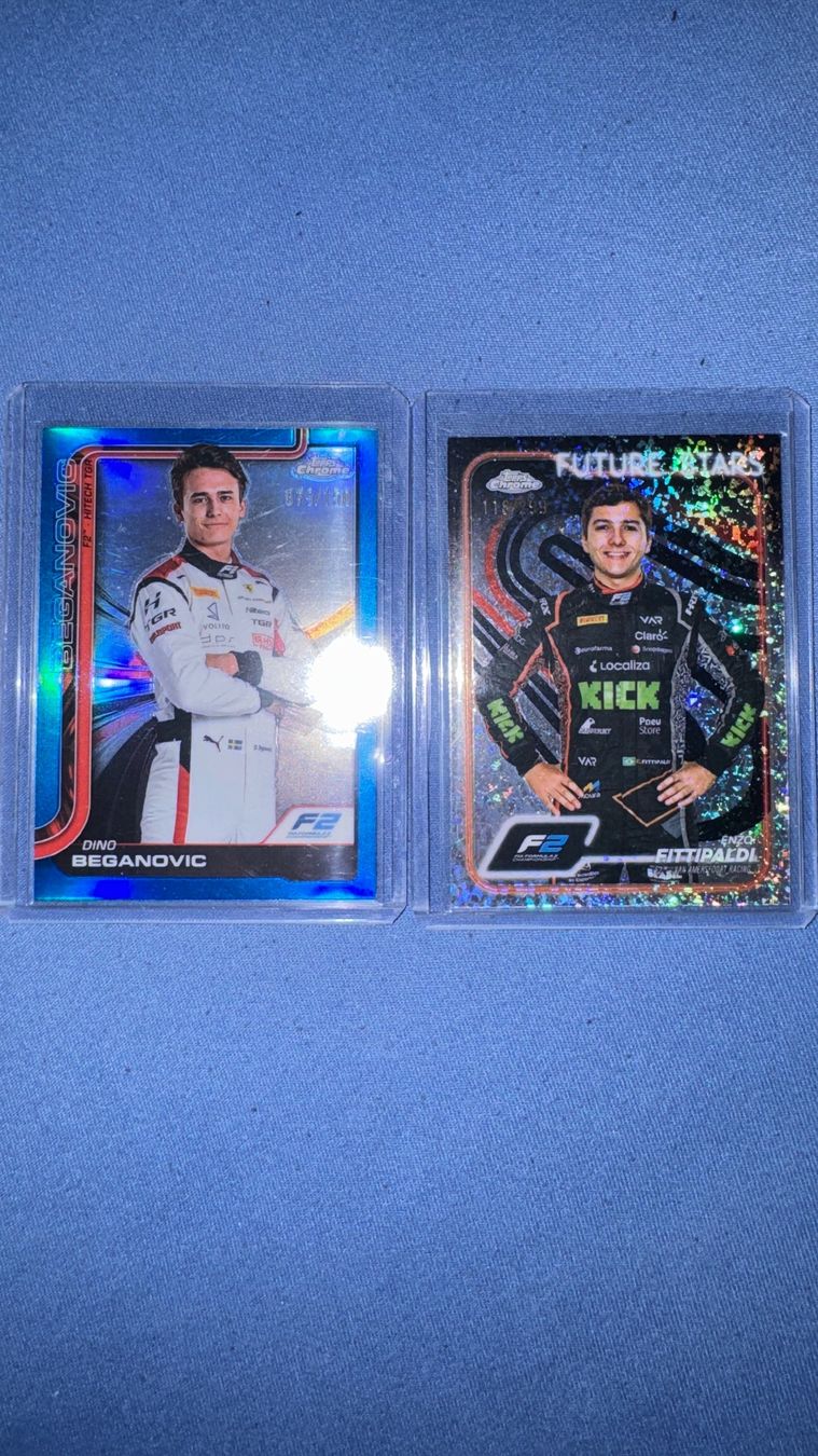 Topps Carte collezionabili: Topps Chrome Karten Nummeriert selten Formel 2 – Nuovo (secondo la descrizione) da Burgdorf venduto da Catbagger64