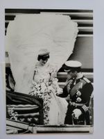 Pressefoto hochzeit von prinz charles und lady diana