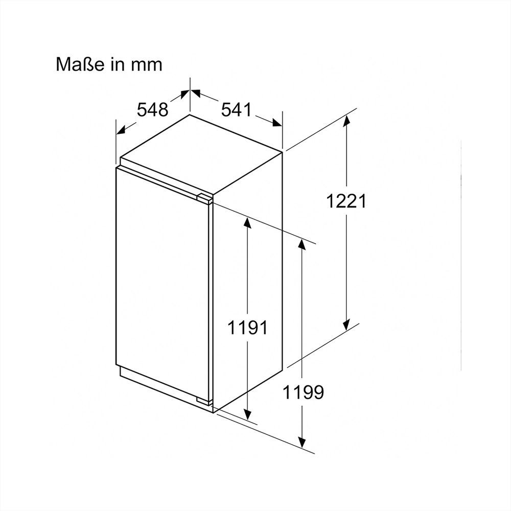 Bosch Réfrigérateurs: Bosch Serie 4 Einbau-Kühlschrank – Neuf avec emballage d'origine à Biel/Bienne par Cucinelube-Biel 5