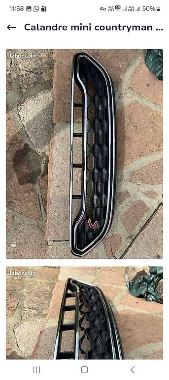 Toutes les pièces auto: Calandre mini cooper S – D'occasion à Neuchâtel par Gutch_59 1