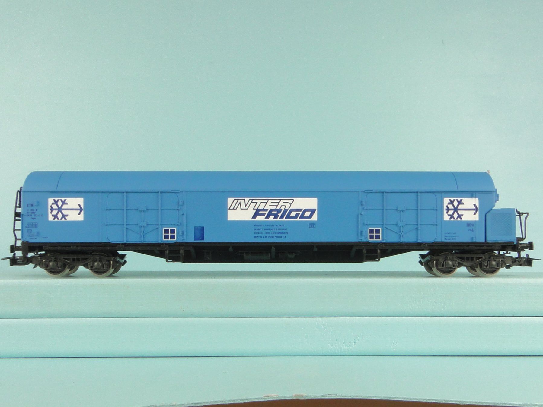 Rivarossi Modellini di ferrovie: Rivarossi H0 2431 INTERFRIGO – Usato da Bülach venduto da cann11 5
