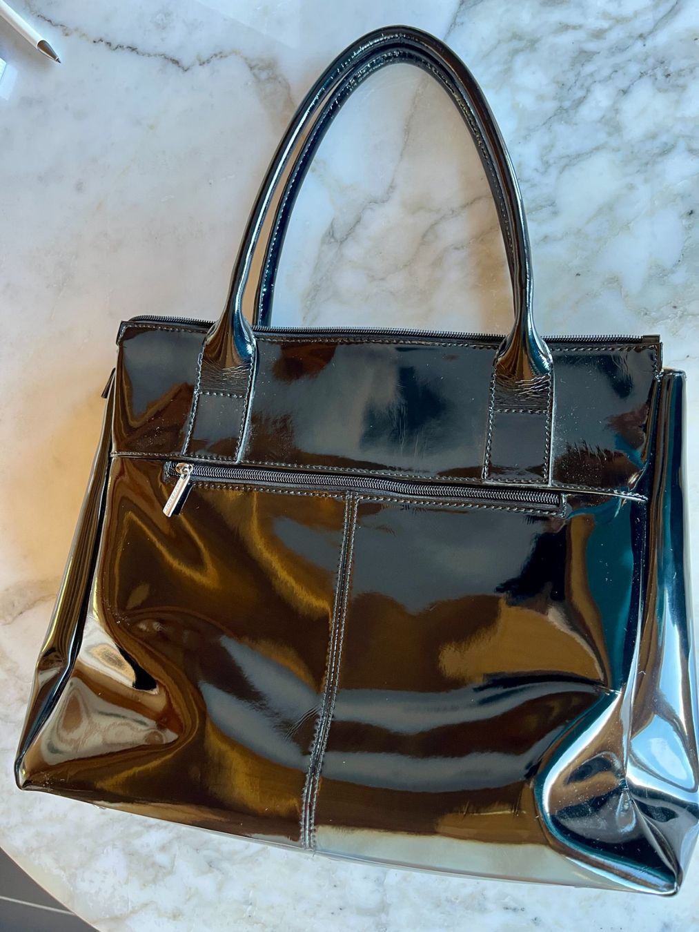 Navyboot Borse da donna: Navyboot Shopper, Vintage, Lackleder – Usato da Bern venduto da cubus01 2