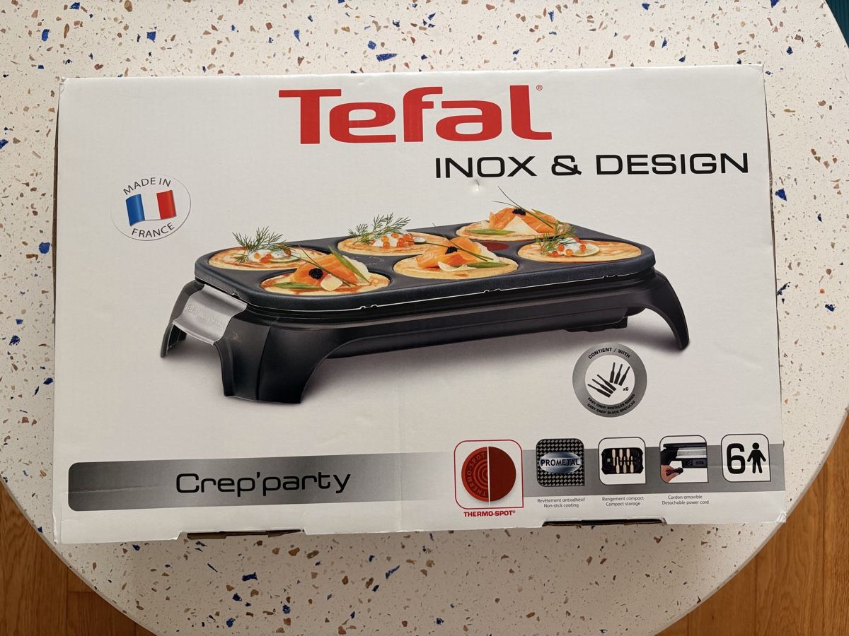 Tefal Küchengeräte: Crepeofen Tefal – Neu und originalverpackt aus Basel von l_i_p2dt