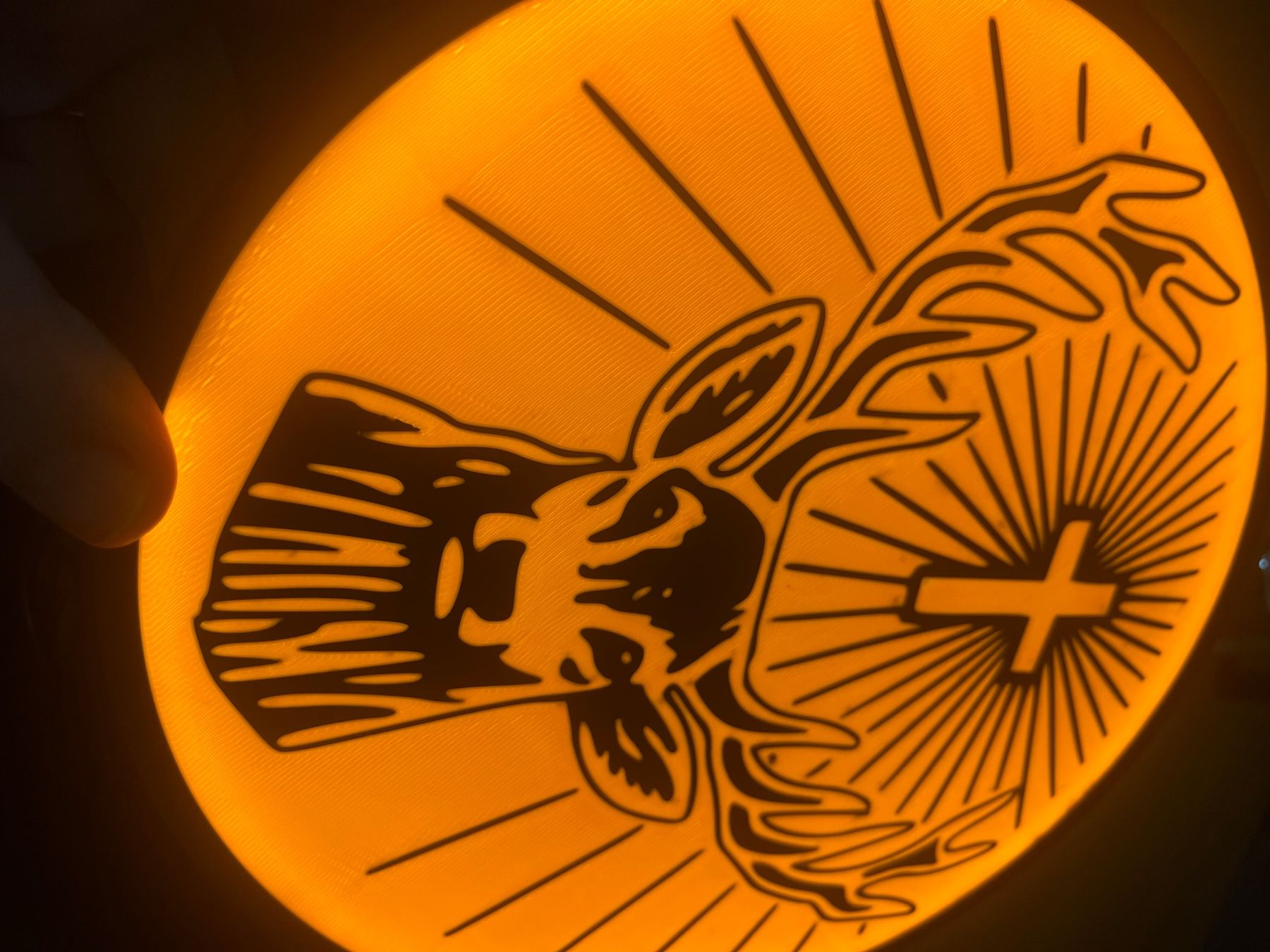 Lampade: Lampe lightbox décoration Jagermeister – Nuovo (secondo la descrizione) da Noville venduto da Berlusconi55 1
