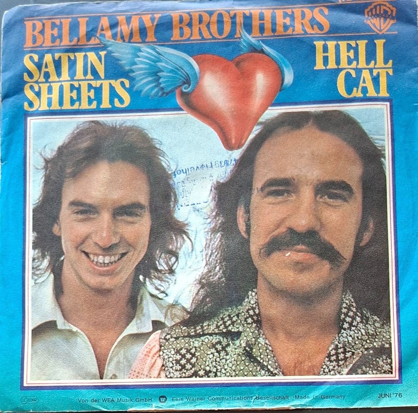 Schallplatten: Vinyl Single Bellamy Brothers - Satin Sheets – Gebraucht aus Langenthal von Modo39