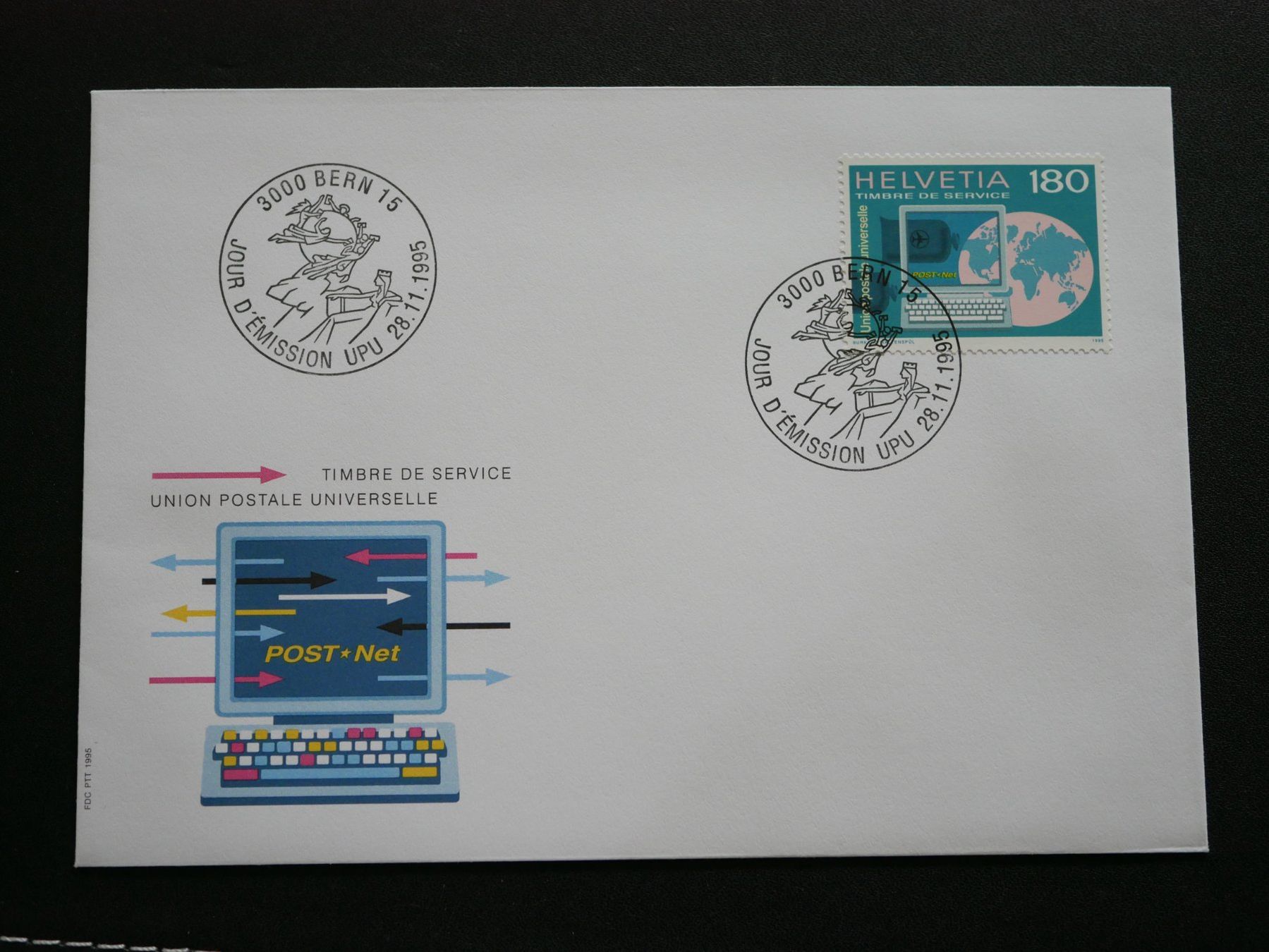 Tutti i francobolli: Ersttagsbrief 28.11.1995 ***TOP*** – Nuovo (secondo la descrizione) da Kreuzlingen venduto da kar_kj82