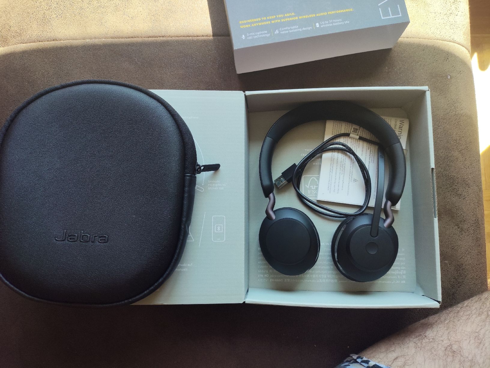 Jabra Cuffie: Jabra Evolve 2 Kopfhörer Headset – Nuovo e nell'imballaggio originale da Basel venduto da jpw_7gqh 1