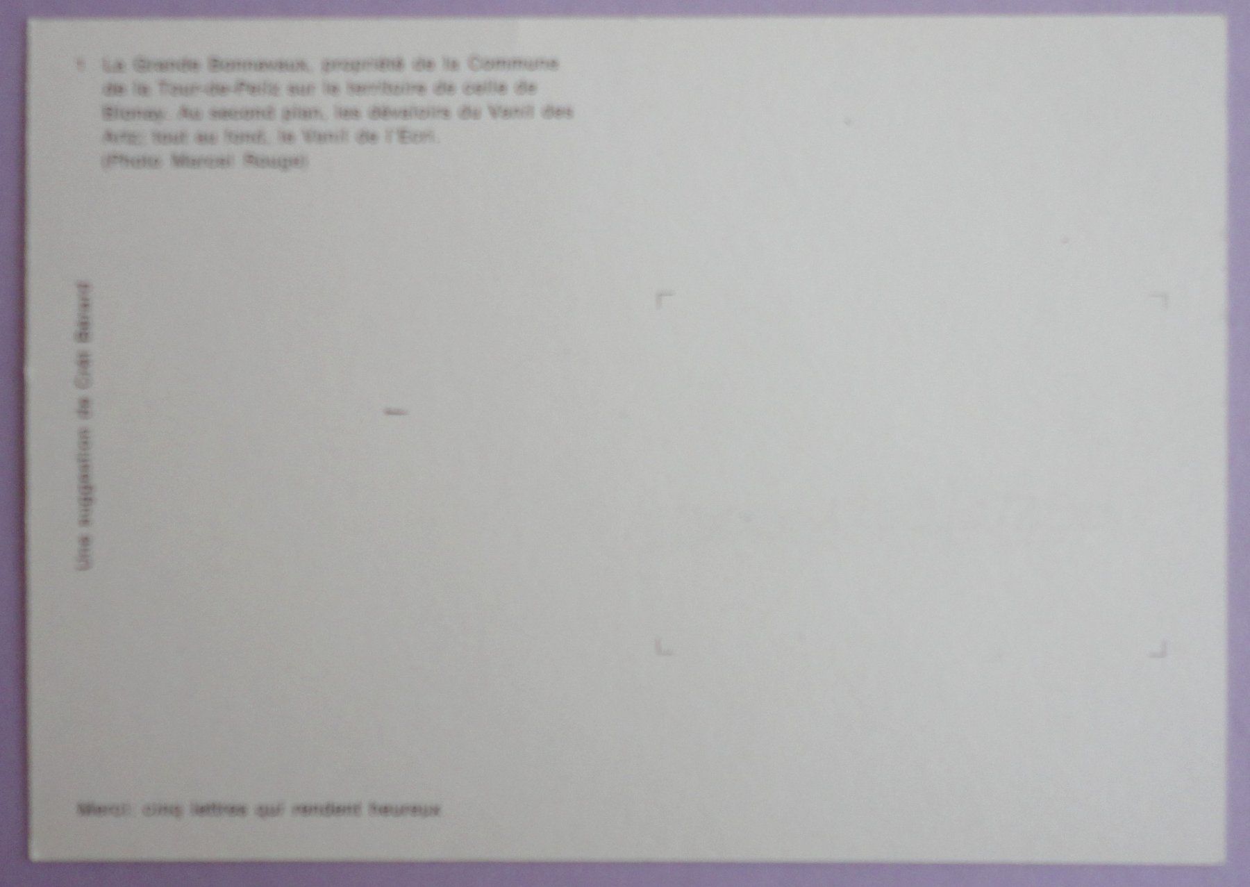 Cartoline postali: La Grande Bonnavaux – Usato da Fétigny venduto da Billy2miny 1