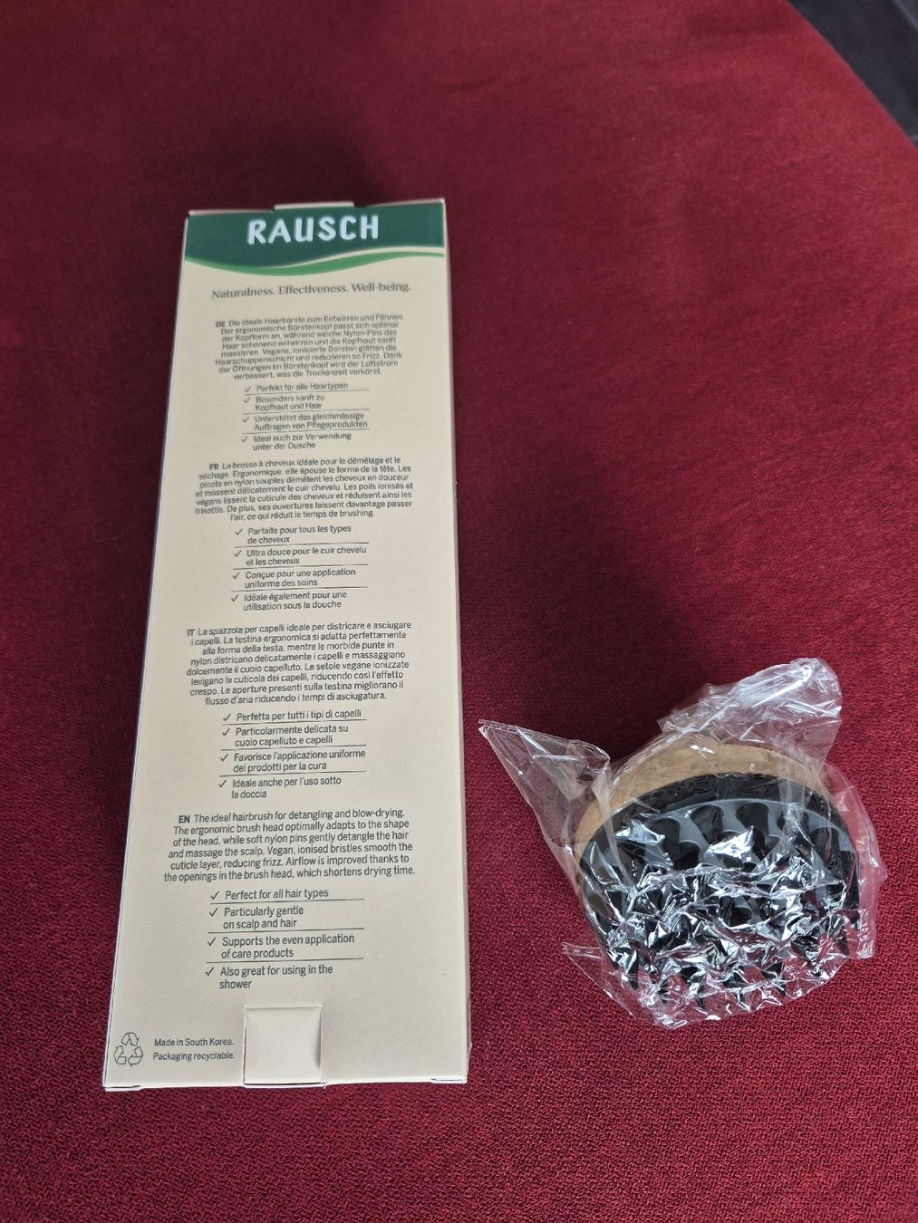 Altro per la cura dei capelli: Rausch bürsten set Neu – Nuovo e nell'imballaggio originale da Würenlingen venduto da kuh33 2