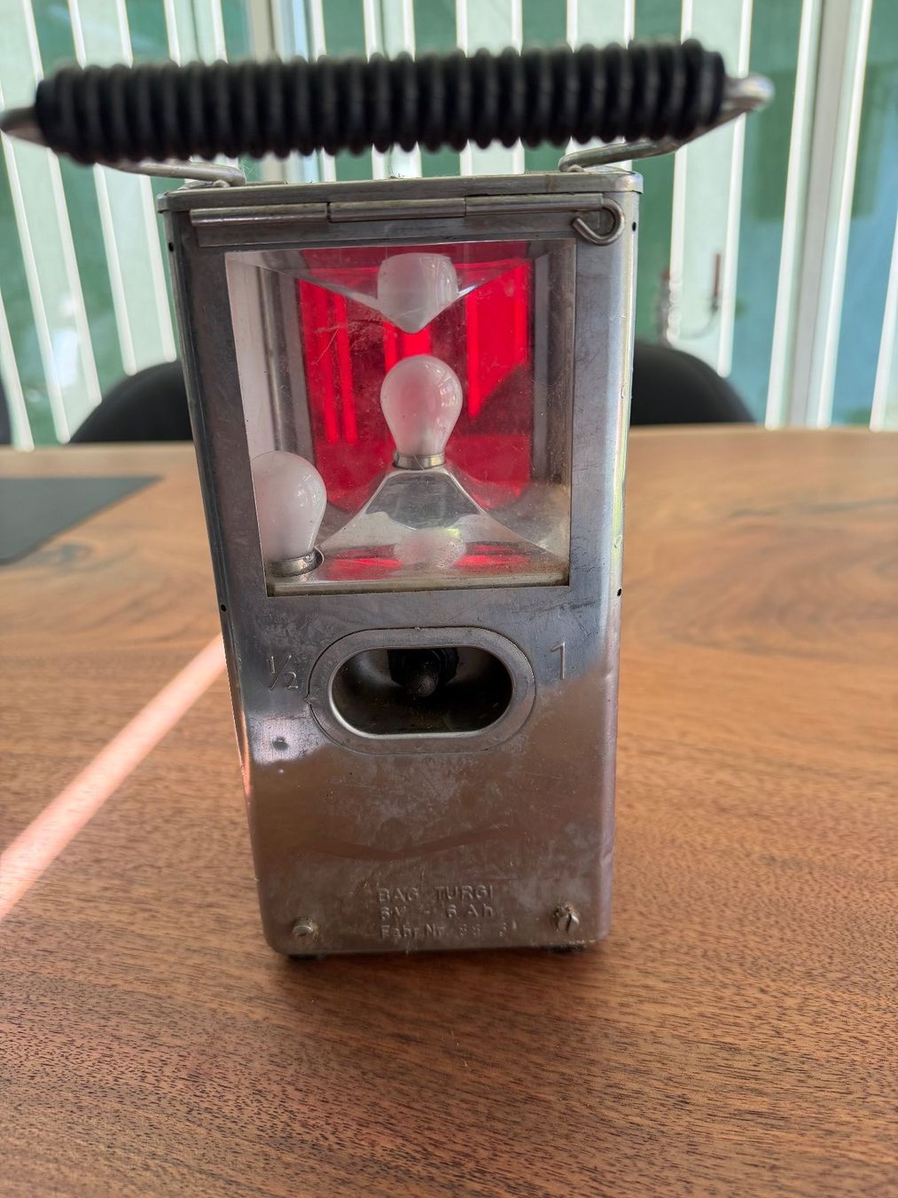 SBB/CFF/FFS Lampade: SBB-CFF-FFS Eisenbahn-Lampe Original, nicht gereinigt – Usato da Oberhasli venduto da Luckygirl0 7