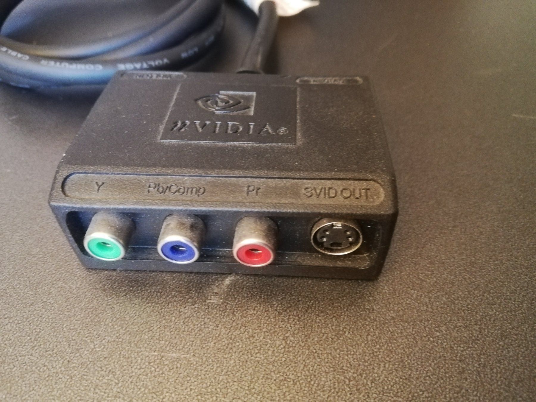 Unità & Adattatore: Original nVidia E Vivo Adapter RGB S VHS – Usato da Thundorf venduto da Swizzzly 2