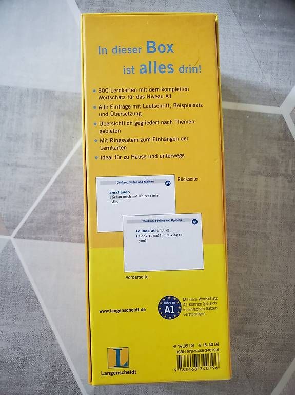Libri: Langenscheidt Vokabelbox A1 – Usato da Aegerten venduto da jen_6pcc 1
