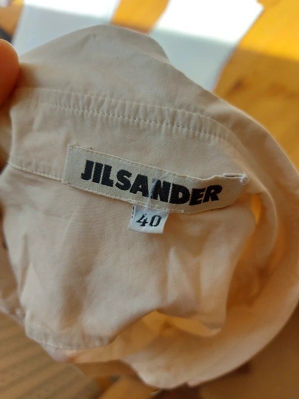 Jil Sander Camicette: Jil Sander Bluse 100% Baumwolle – Usato da Peccia venduto da LillyMarie98 1