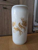 Kaiser Porzellan Vase mit Gold-Vögeln & Blumen ~ 55cm hoch 