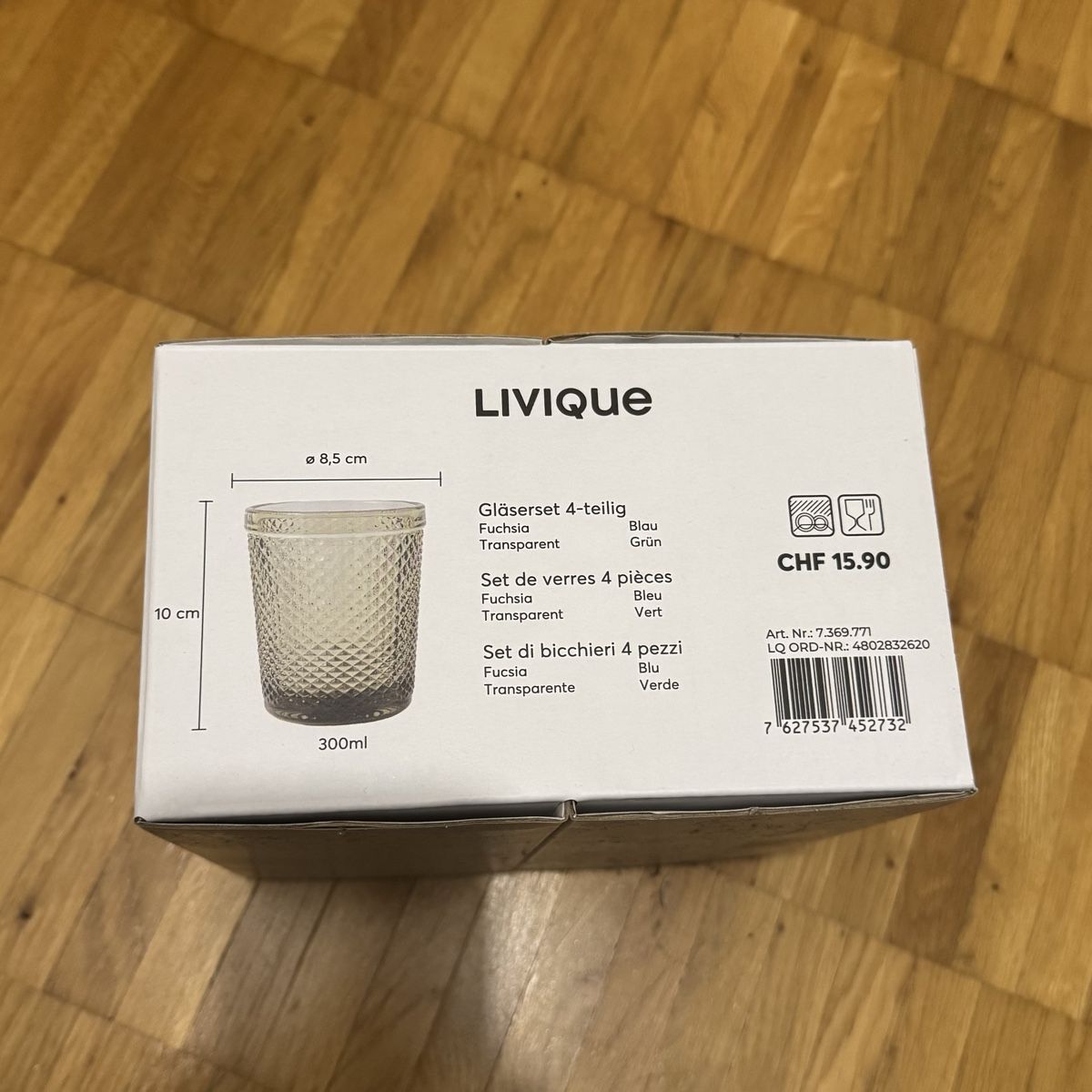 Bicchieri: Livique ALISSA MULTIC Gläser (Set) – Nuovo e nell'imballaggio originale da Uster venduto da van_mjs9 2