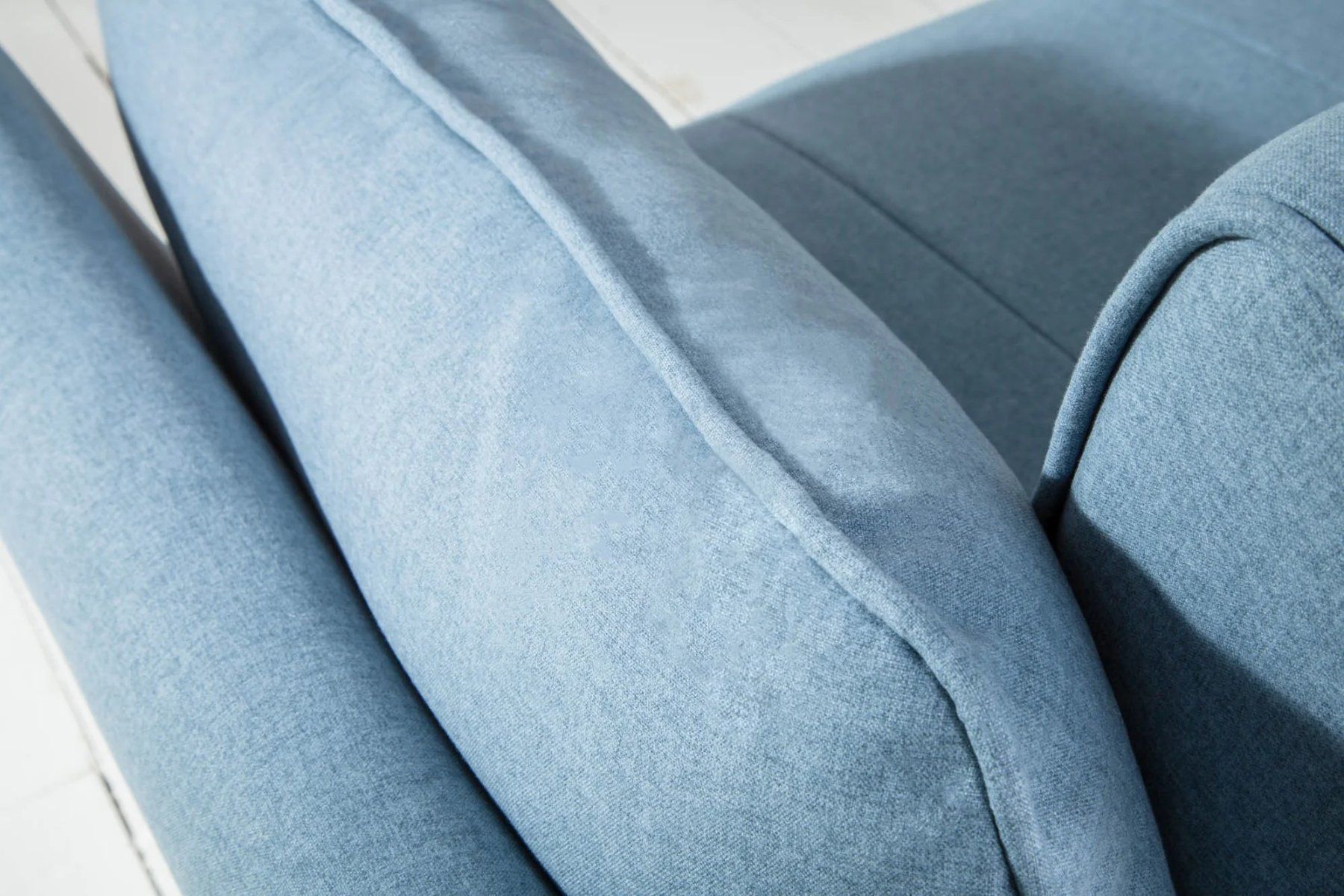 Sofas: Schlafsofa SOFIA PLUS 215cm Hellblau Struktur  OVP & Wie NEU – Neu und originalverpackt aus Winterthur von aredo 5