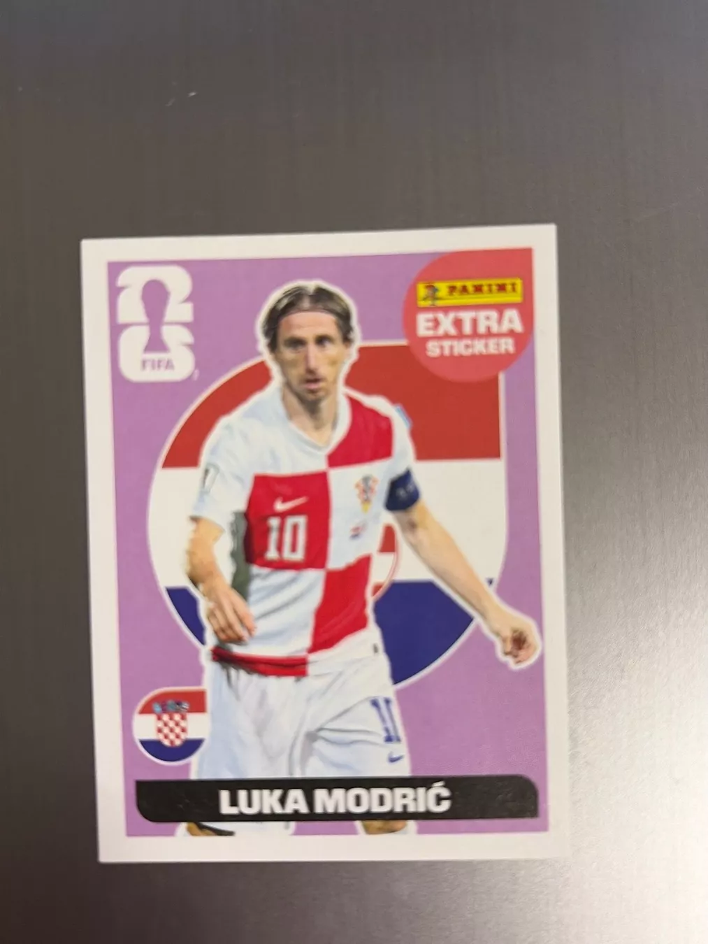 Panini Carte collezionabili: extra sticker Luka Modric – Nuovo e nell'imballaggio originale da Duebendorf venduto da RoteRose