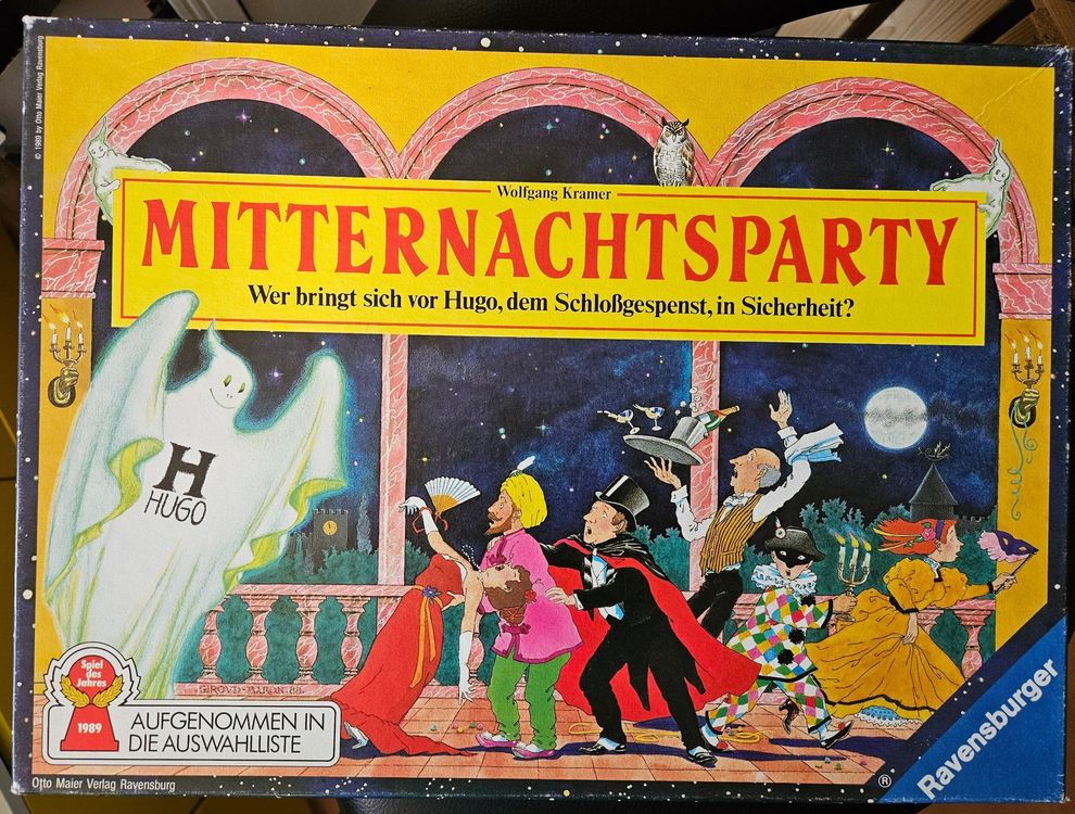 Jeu De Société Vintage Ravensburger 'Cerca Bene, Fido!' 1989 - Pour Enfants