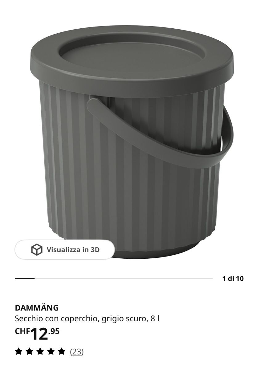 Ikea Recipients et similaires: Ikea Dammäng komplettes set – D'occasion à Laax GR par biancapanini 3