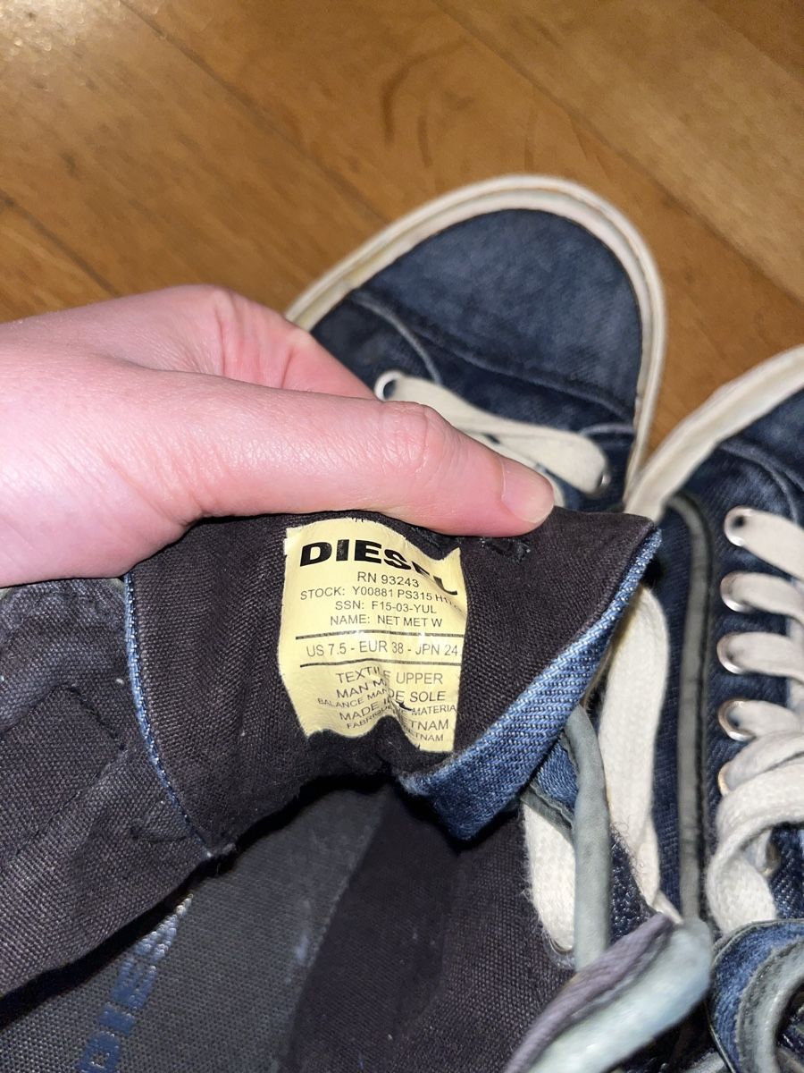 Diesel Scarpe da donna: Diesel Denim Sneaker – Usato da Zürich venduto da JB23JB 5